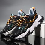 Dad Shoes for Men, Spring Trendy Fly-Knit Sports Shoes, Mesh Lightweight Breathable Men's Shoes, Breathable and Lightweight