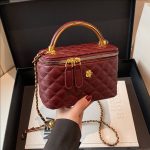 Handbags for Women 2025 New Style Small Fragrant Style Quilted Chain Box Bag Shoulder Bag High-End Crossbody Bag