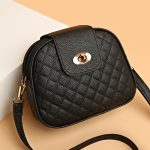 Small Square Bag 2025 Spring and Summer New Trendy Texture Quilted Fashion Versatile Korean Style Three-Layer Shoulder Bag Women's Crossbody Bag