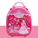 Alloy play house set children's dressing table toys wholesale girls kindergarten luggage birthday gift toys)