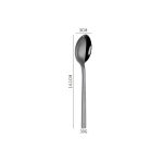 stainless steel square handle tableware weighted thickened exquisite knife, fork and spoon suit restaurant hotel tableware