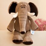 25cm Forest animal elephant Plush toy doll