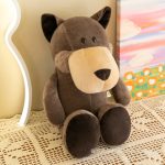 25cm Forest animal Wolf Plush toy doll