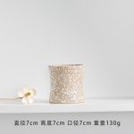 Longli Ceramic Flower Pot Fleshy Small Flower Pot ins Simple Home Mini Flower Pot Ornaments Decoration Ornaments Potted Plant Green Plant