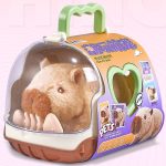 Children's Play House Pet Toy Electric Cute Pet Kapibara Puppy Can Bark and Walk Boy Gift