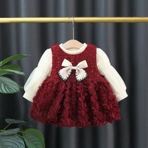 Rainbow Cake Dress Summer 2025 New Mesh Performance Princess Dress