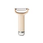 [Cream] Household Fruit Peeler Stainless Steel Simple High-Value Kitchen Peeling Knife Artifact Peeling Knife Multi-Purpose Melon and Fruit Peeler