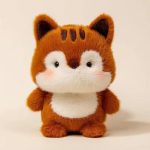 16cm Squirrel Cute Table Companion Doll