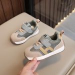 [Color : Green] Children's Shoes Spring and Autumn New Baby Baby Shoes