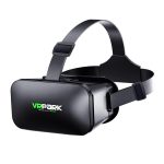 [Color : Black [V6 single product]] New Vr Glasses Box Helmet Smart Virtual Reality Mobile Phone Somatosensory Game 3D Movie Glasses Hot Model for Export