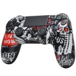 [Color : Skull style] Spot Private Model Ps4 Controller Bluetooth Wireless Pro Game Controller Six-Axis Dual Vibration Ps4 Controller